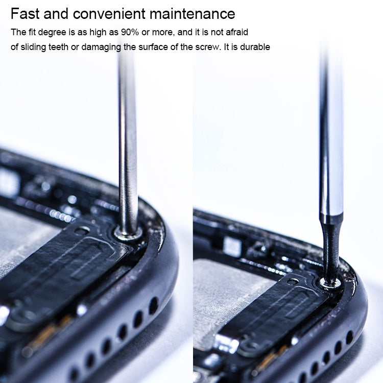 Qianli i-Thor S2 Precision 3D Texture Hollow Cross Tip Middle Bezel Screwdriver, Qianli i-Thor Hollow Cross Tip