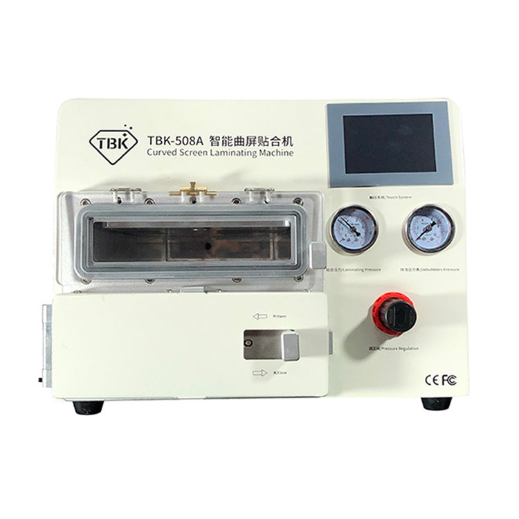 TBK TBK508A 14 inch Curved Screen LCD Screen Vacuum Separation OCA Laminating and Debubble Machine with 4 Moulds, TBK-508A