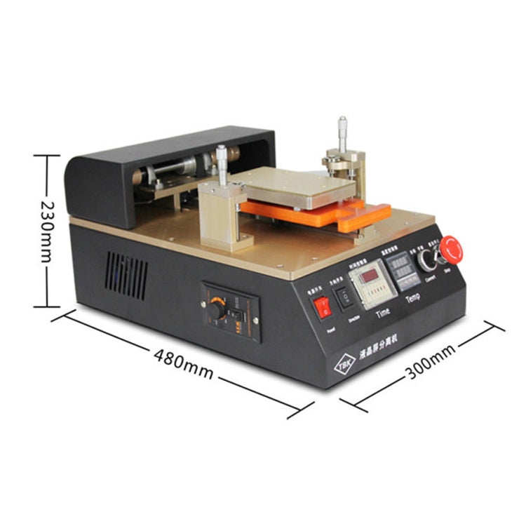TBK958 Aluminum Alloy LCD Screen Automatic Separation Machine Built-in Temperature Control Chip For 7 inch Mobile Phone, TBK958