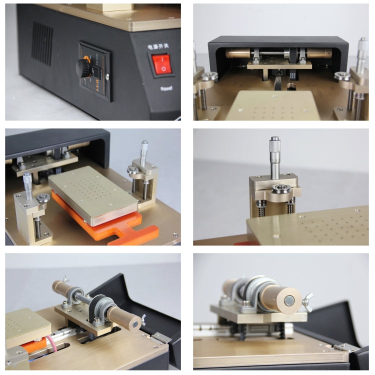 TBK958 Aluminum Alloy LCD Screen Automatic Separation Machine Built-in Temperature Control Chip For 7 inch Mobile Phone, TBK958