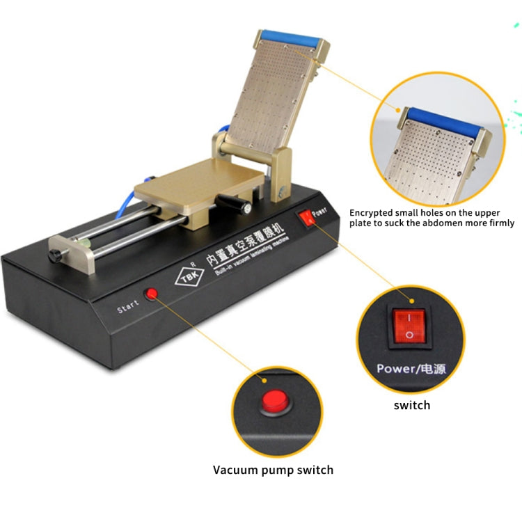 TBK-761 Manual OCA Laminator Machine Built-in Vacuum Pump, TBK-761