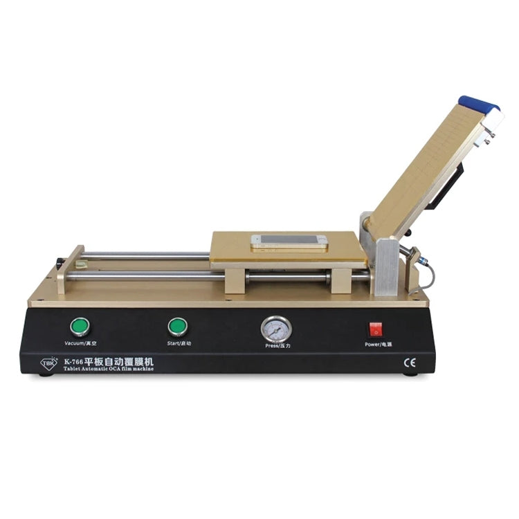 TBK-766 12 inch Tablet Automatic OCA Laminator Machine Polarizer Film Laminator Machine for LCD Repair Built-in Vacuum Pump, TBK-766