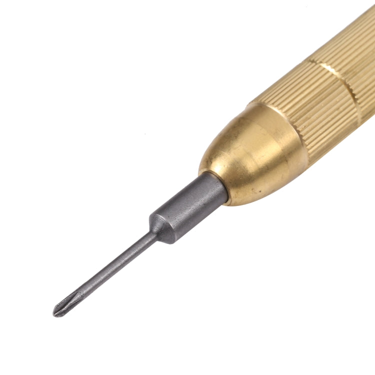 WLXY WL801 Cross Tip Copper Handle Repair Screwdriver, 5mm Batch Diameter, WL801