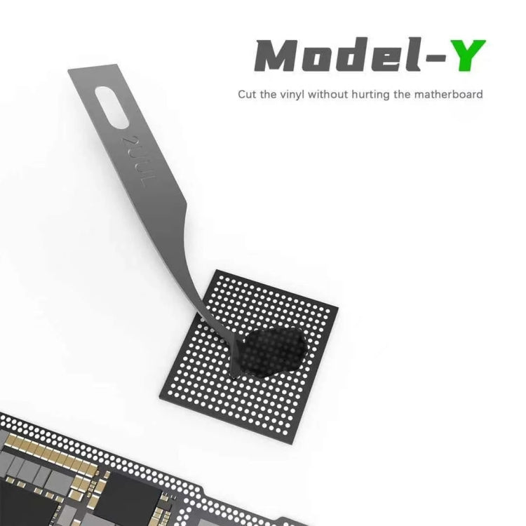 2UUL 5 in 1 PCB Clean Multifunctional Motherboard BGA Chip Glue Cleaning Scraping Pry Knife, 2UUL 5 in 1