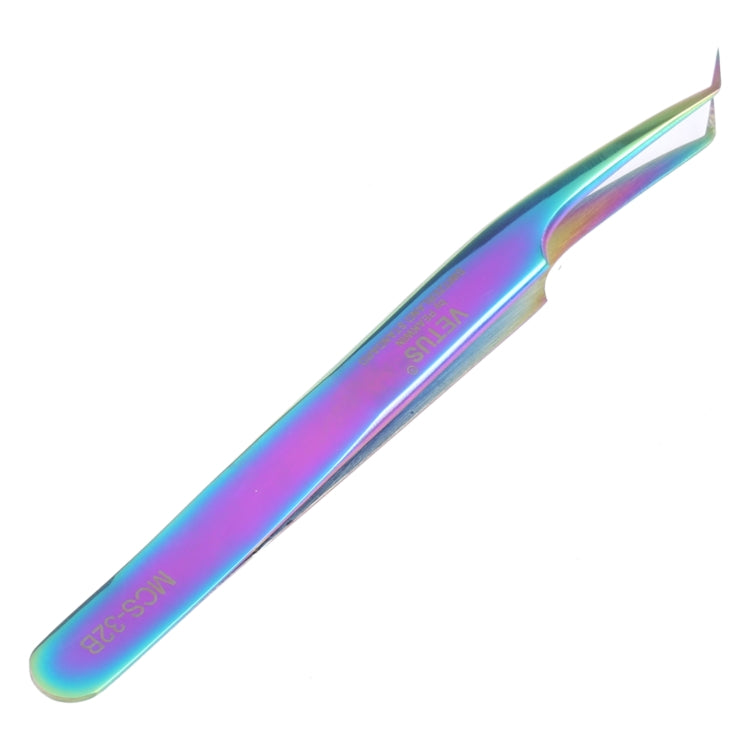 Vetus MCS-32B Bright Color Curved Tweezers, Vetus MCS-32B