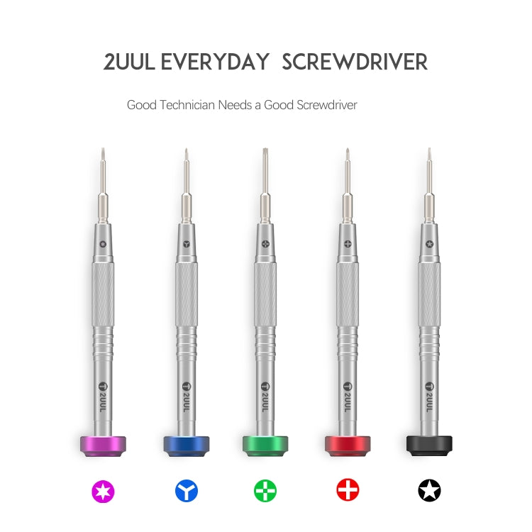 2UUL Colorful Flyshaft Screwdriver Set, Colorful Flyshaft