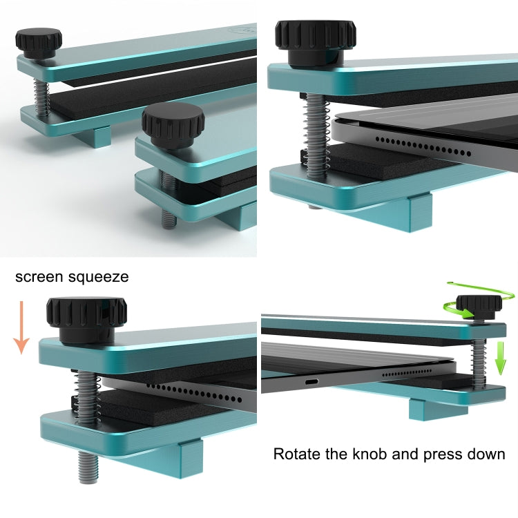 One Set 2UUL Third Gen. Press Clamp Mold for Phone/Pad Glass Replacement, Press Mold