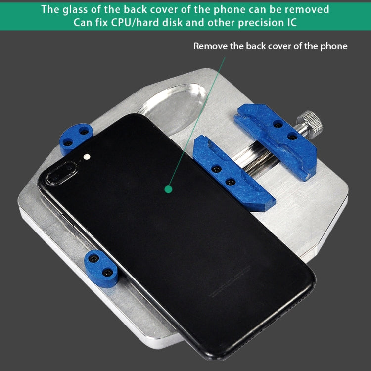 BEST BST-001L Aluminum Alloy Universal Motherboard PCB IC Chip Holder Fixture, BEST BST-001L