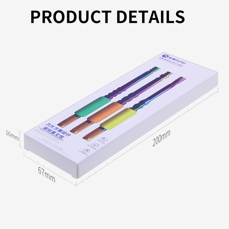 Mijing 3 in 1 Phantom Series CPU Disassemble Maintenance Knife, 3 in 1