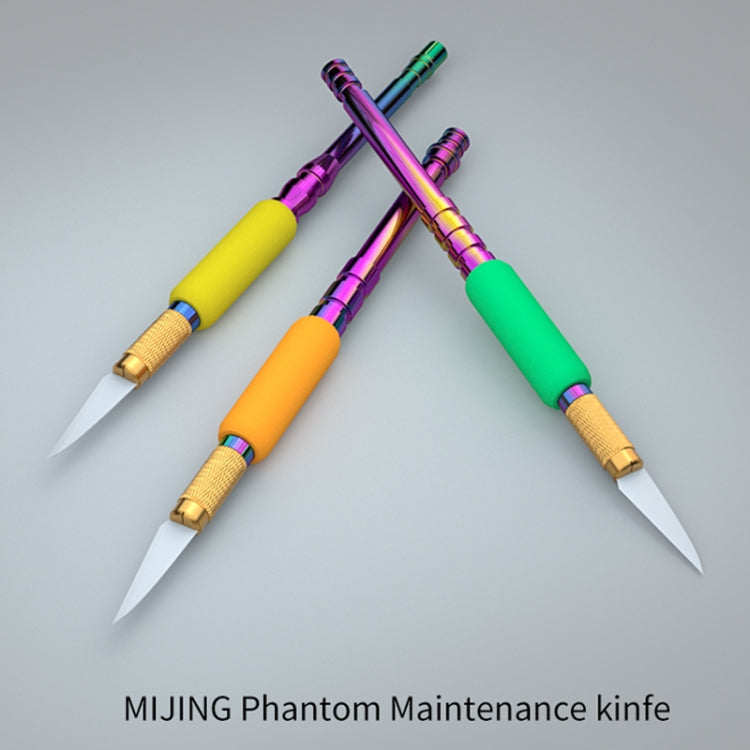Mijing 3 in1 Antistatic Ceramic Knife Set, 3 in1