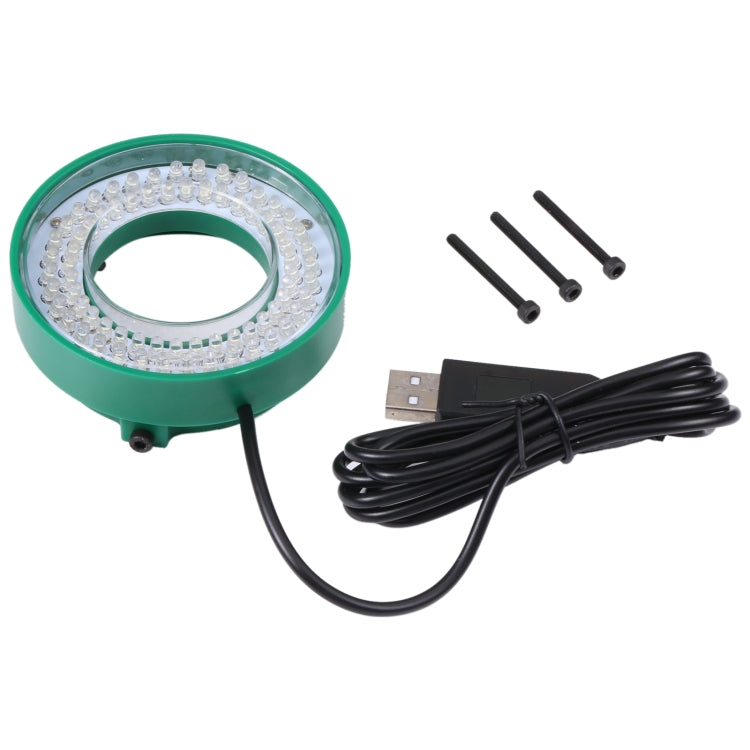 2UUL Adjustable LED Microscope Ring Lamp 5V USB Power Supply, 62mm