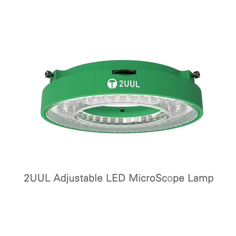 2UUL Adjustable LED Microscope Ring Lamp 5V USB Power Supply, 62mm
