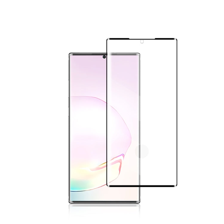 For Samsung Galaxy Note20+ 5G mocolo 0.33mm 9H 3D Curved Full Screen Tempered Glass Film, Fingerprint Unlock Support, For Galaxy Note20 Ultra