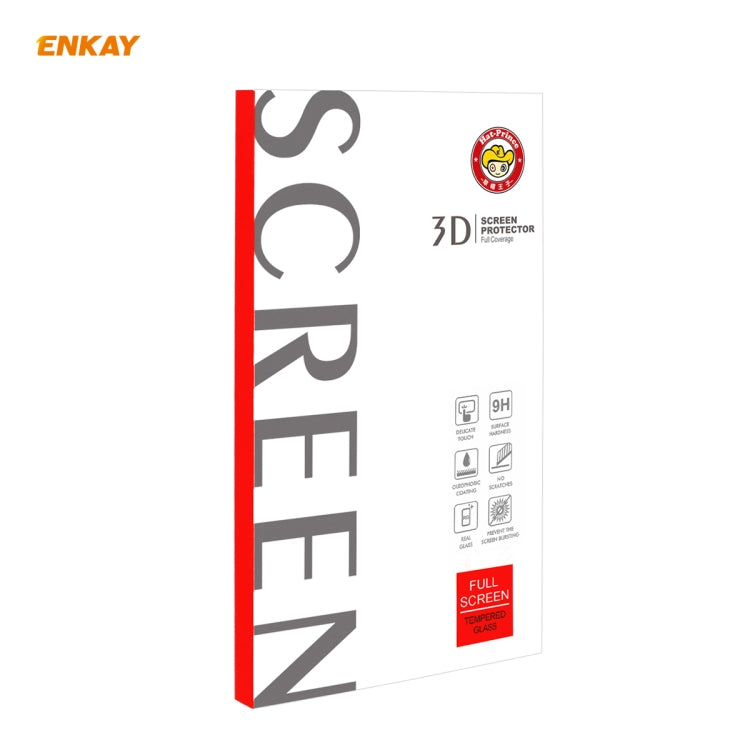 For Samsung Galaxy Note 20 Ultra ENKAY Hat-Prince 0.26mm 9H 3D Explosion-proof Full Screen Curved Heat Bending Tempered Glass Film