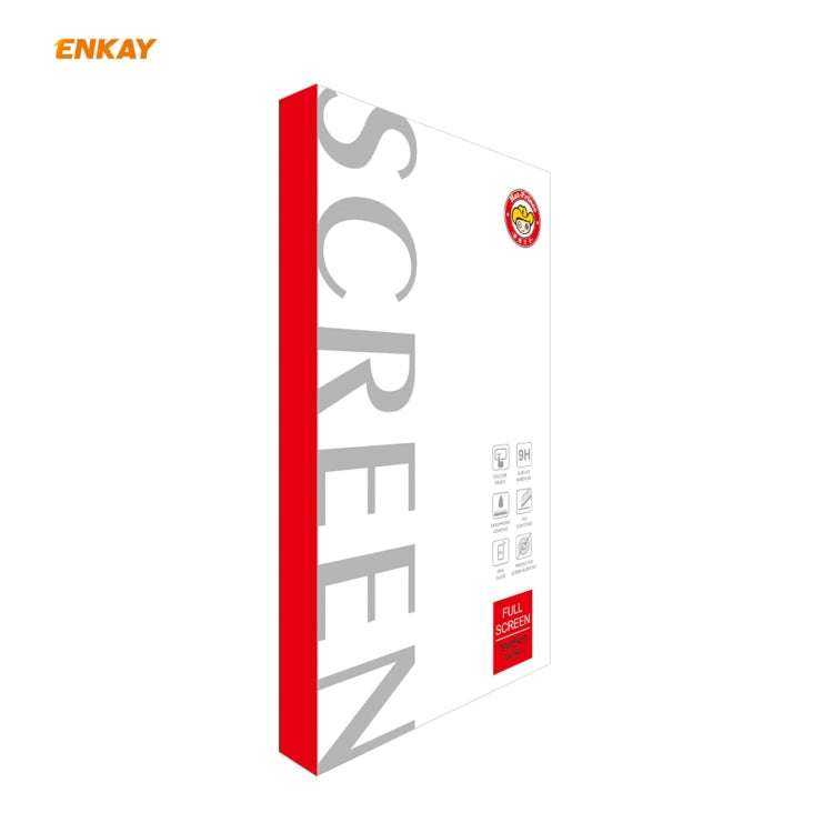 For Samsung Galaxy S21 Ultra ENKAY Hat-Prince 0.26mm 9H 3D Explosion-proof Full Screen Curved Heat Bending Tempered Glass Film