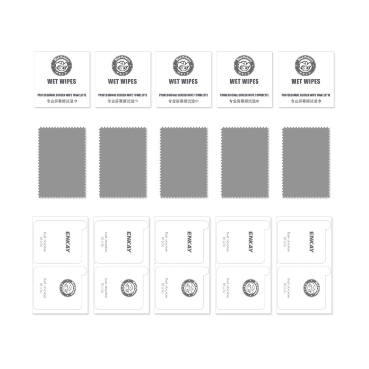 5 PCS For Samsung Galaxy A32 4G ENKAY Hat-Prince 0.26mm 9H 2.5D Curved Edge Tempered Glass Screen Film, For Samsung Galaxy A32 4G(5 PCS)
