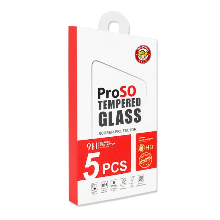 5 PCS For Samsung Galaxy A32 4G ENKAY Hat-Prince 0.26mm 9H 2.5D Curved Edge Tempered Glass Screen Film, For Samsung Galaxy A32 4G(5 PCS)