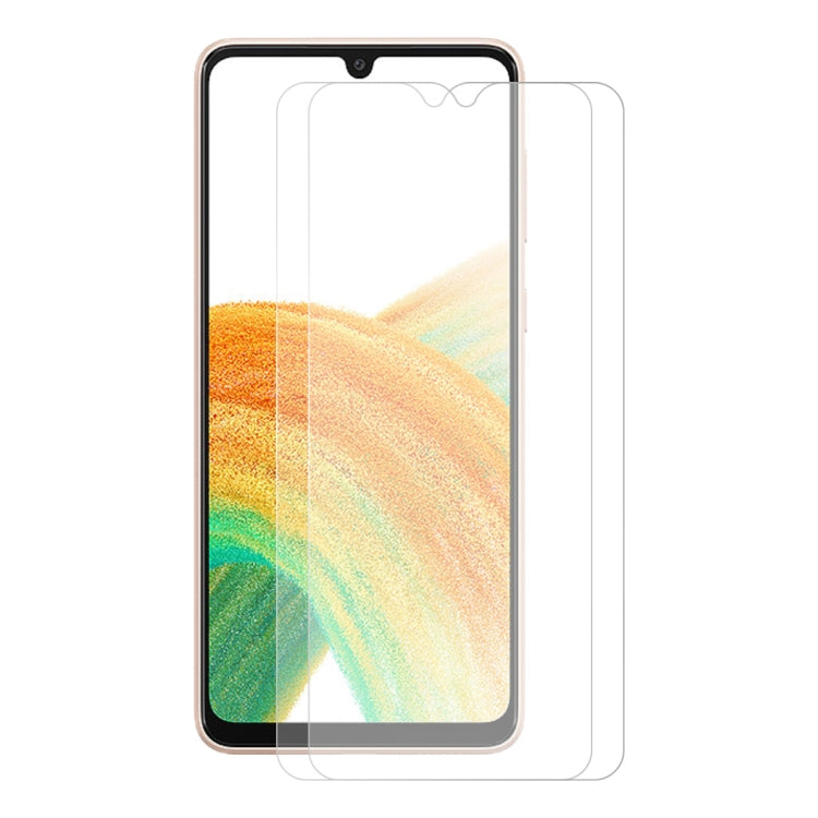 For Samsung Galaxy A33 5G ENKAY 0.26mm 9H 2.5D Tempered Glass Film