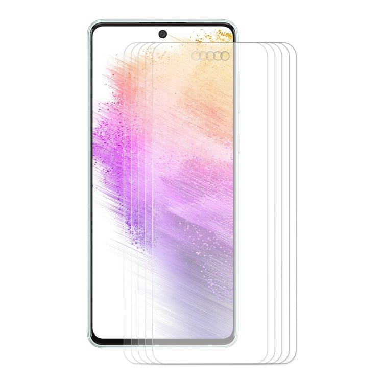 For Samsung Galaxy A73 5G ENKAY 0.26mm 9H 2.5D Tempered Glass Film