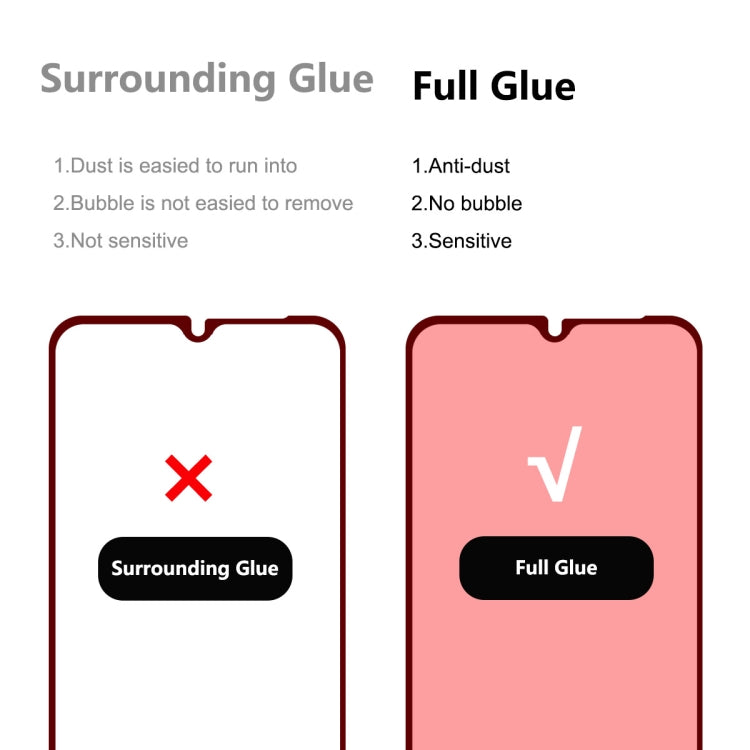 For Samsung Galaxy M13 4G ENKAY Hat-Prince Full Glue 0.26mm 9H 2.5D Tempered Glass Full Film