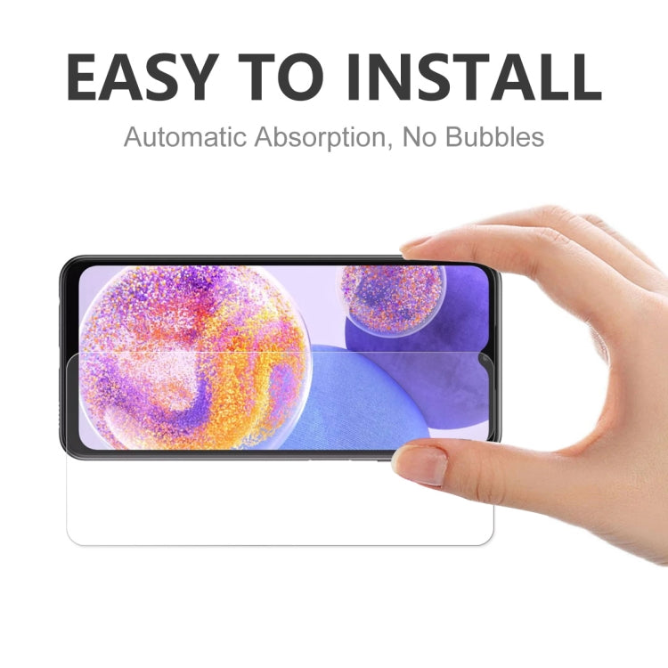 For Samsung Galaxy A23 ENKAY Hat-Prince 0.26mm 9H 2.5D Tempered Glass Screen Film