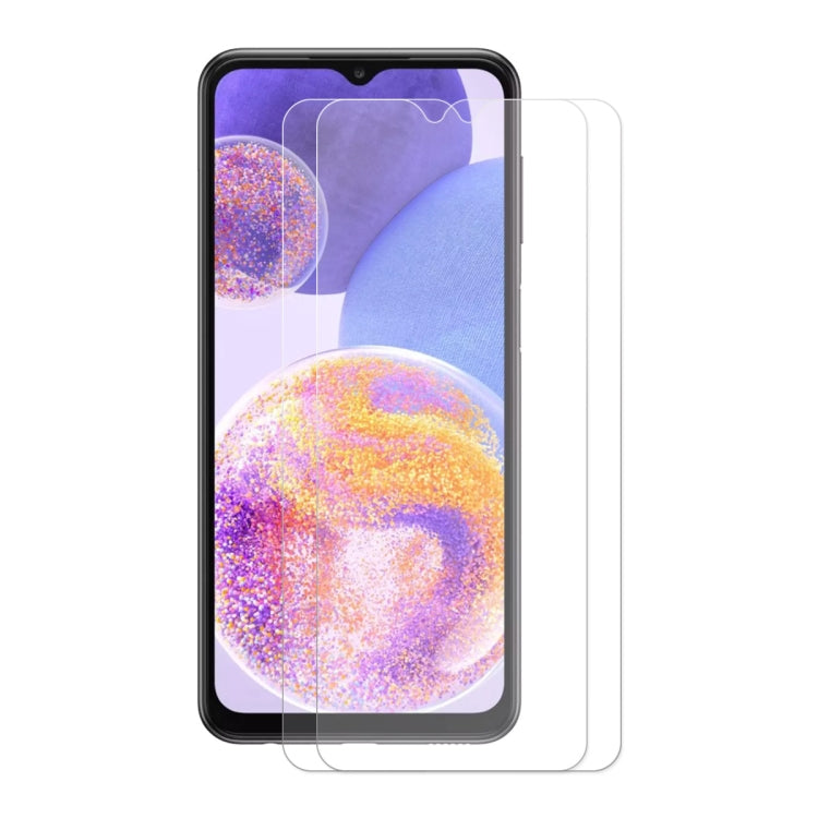 For Samsung Galaxy A23 ENKAY Hat-Prince 0.26mm 9H 2.5D Tempered Glass Screen Film