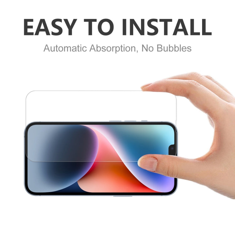 For iPhone 16e / 14 / 13 / 13 Pro ENKAY 0.26mm 9H 2.5D Tempered Glass Film