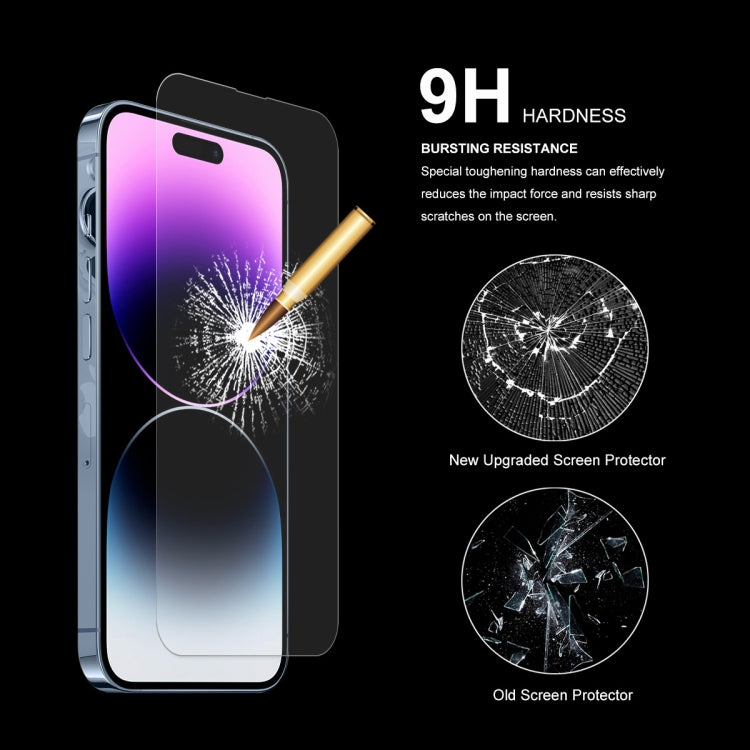 ENKAY 0.26mm 9H 2.5D Tempered Glass Film for iPhone 14 Pro Max