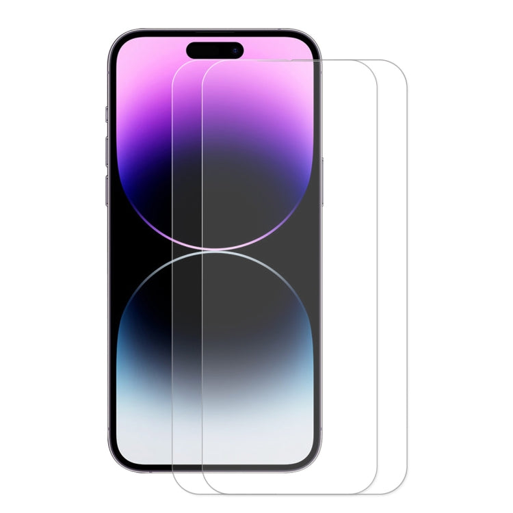 ENKAY 0.26mm 9H 2.5D Tempered Glass Film for iPhone 14 Pro Max