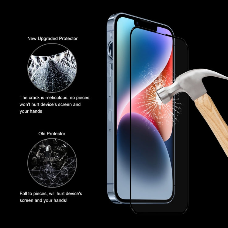 ENKAY Full Glue 0.26mm 9H 2.5D Tempered Glass Full Filmfor iPhone 14