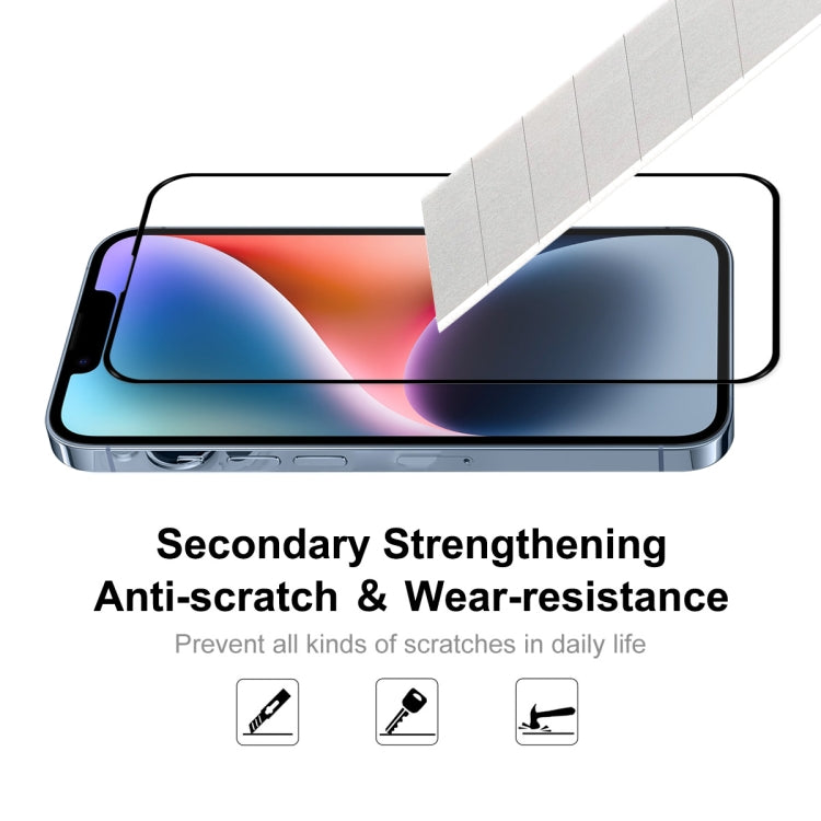 ENKAY Full Glue 0.26mm 9H 2.5D Tempered Glass Full Filmfor iPhone 14