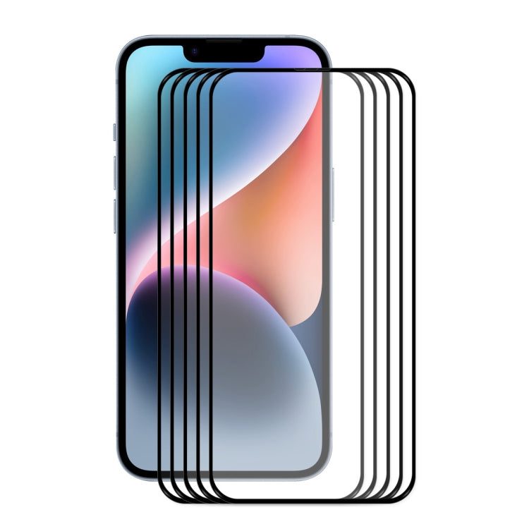 ENKAY Full Glue 0.26mm 9H 2.5D Tempered Glass Full Filmfor iPhone 14