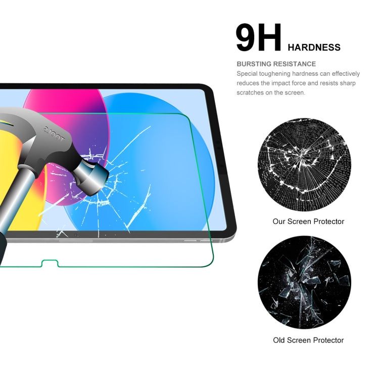 For iPad 2022 10.9 ENKAY 0.33mm Explosion-proof Anti-Scratch Tempered Glass Film