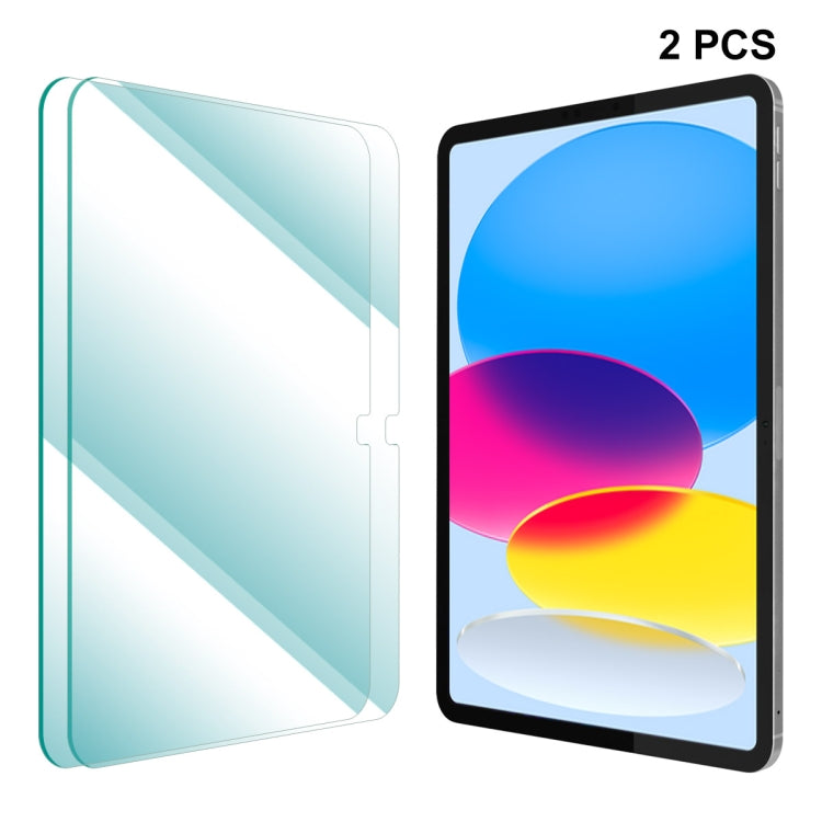 For iPad 2022 10.9 ENKAY 0.33mm Explosion-proof Anti-Scratch Tempered Glass Film