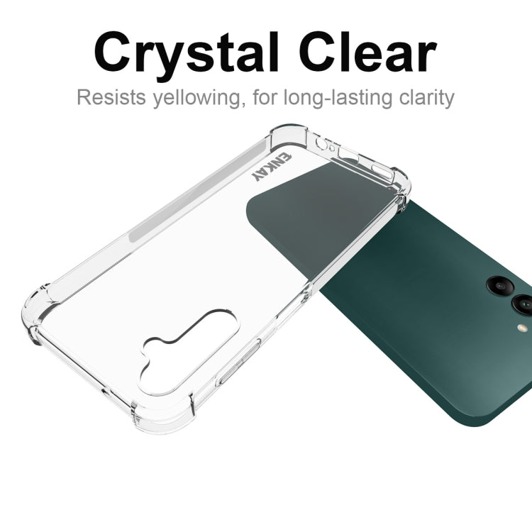 For Samsung Galaxy A14 5G ENKAY Transparent TPU Shockproof Phone Case