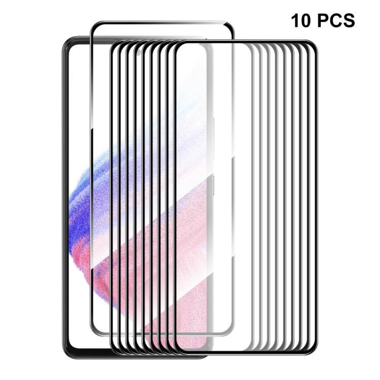 For Samsung Galaxy A54 5G ENKAY Hat-Prince Full Glue 0.26mm 9H 2.5D Tempered Glass Full Film