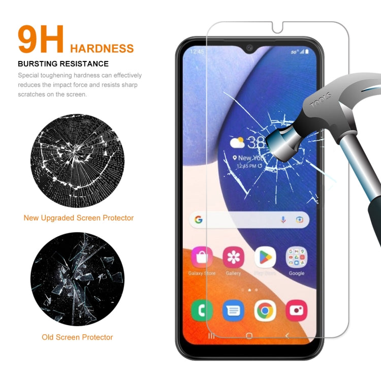 For Samsung Galaxy A14 5G ENKAY Hat-Prince 0.26mm 9H 2.5D Tempered Glass Film