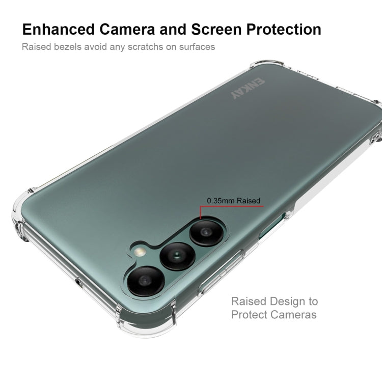 For Samsung Galaxy A24 4G ENKAY Hat-Prince Clear TPU Shockproof Phone Case, For Samsung Galaxy A24 4G