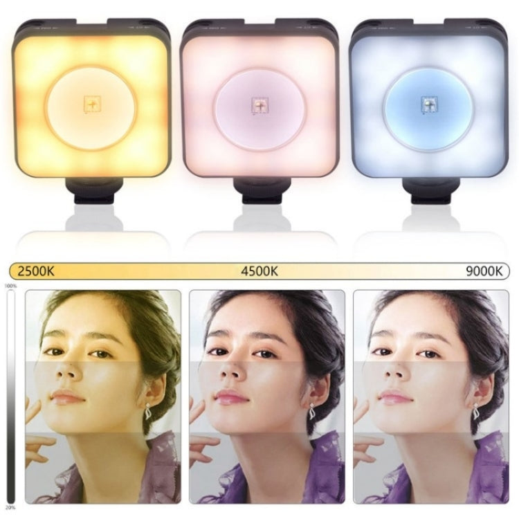 VLOGLITE W-S6 Magnetic Mini Full Color RGB LED Camera Light Sunset Atmosphere Lamp