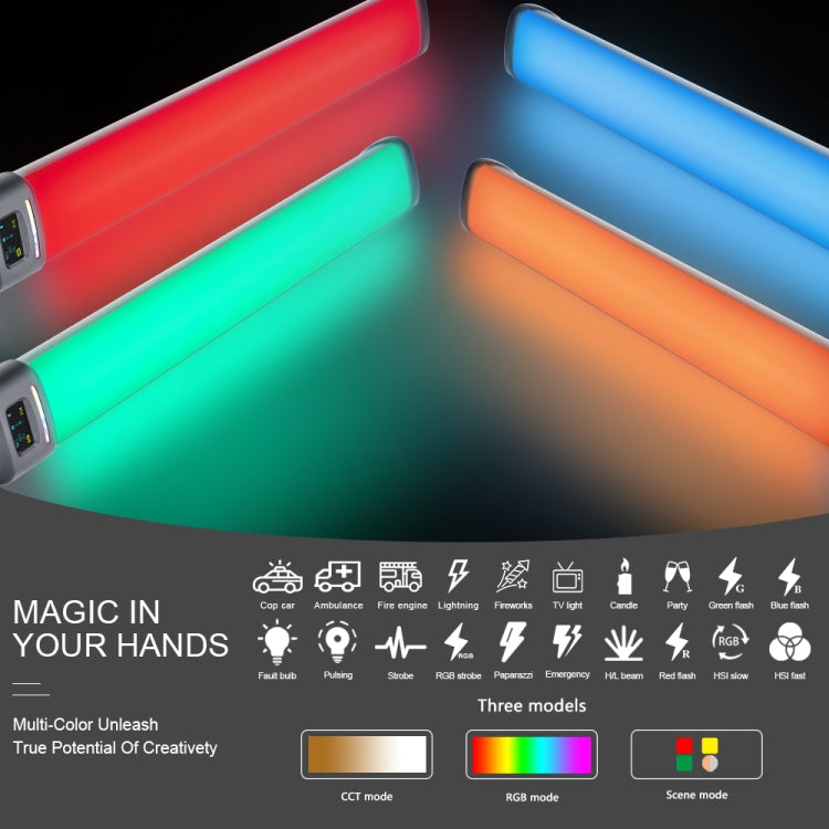 VLOGLITE W270RGB Live Streaming E-Sports Handheld Fill Light LED Studio Light