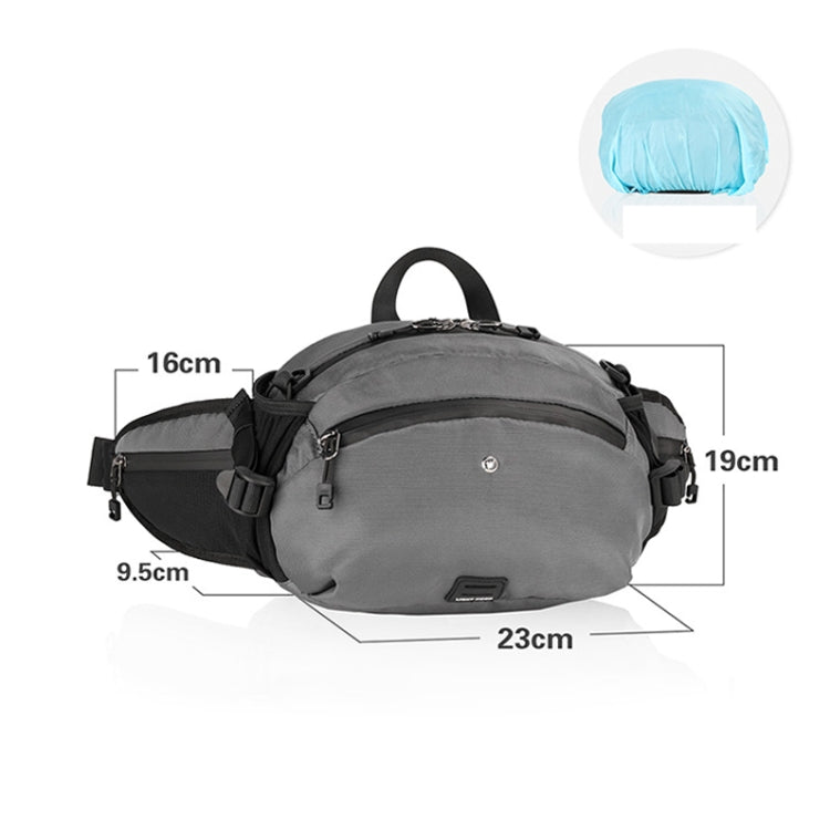 Rhinowalk X21922 Multi-Function Riding Front Handlebar Bag Road Bike Tool And Equipment Front Bag, Black, Gray