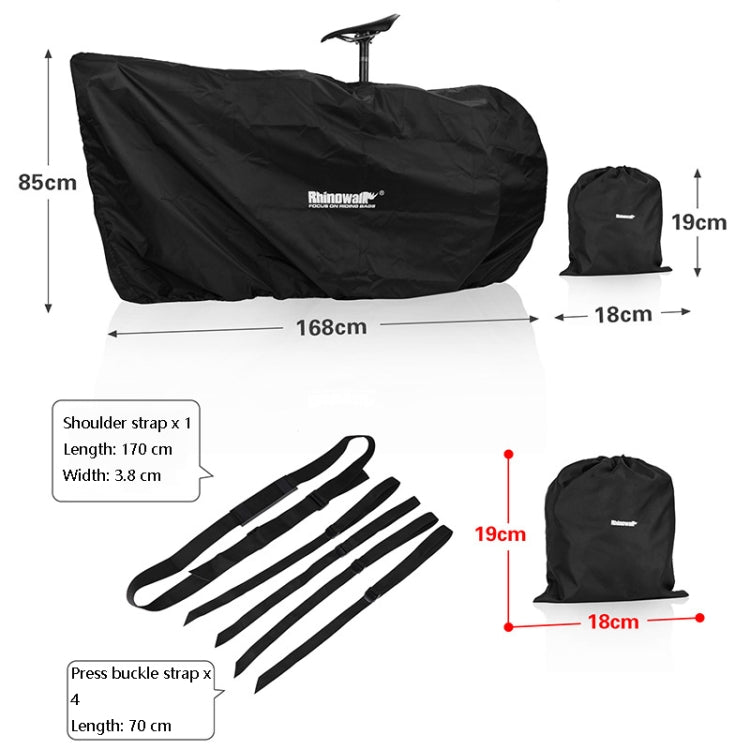 Rhinowalk RM262 26-27.5 Inch Mountain Bike Convenient Storage Bag, RM262