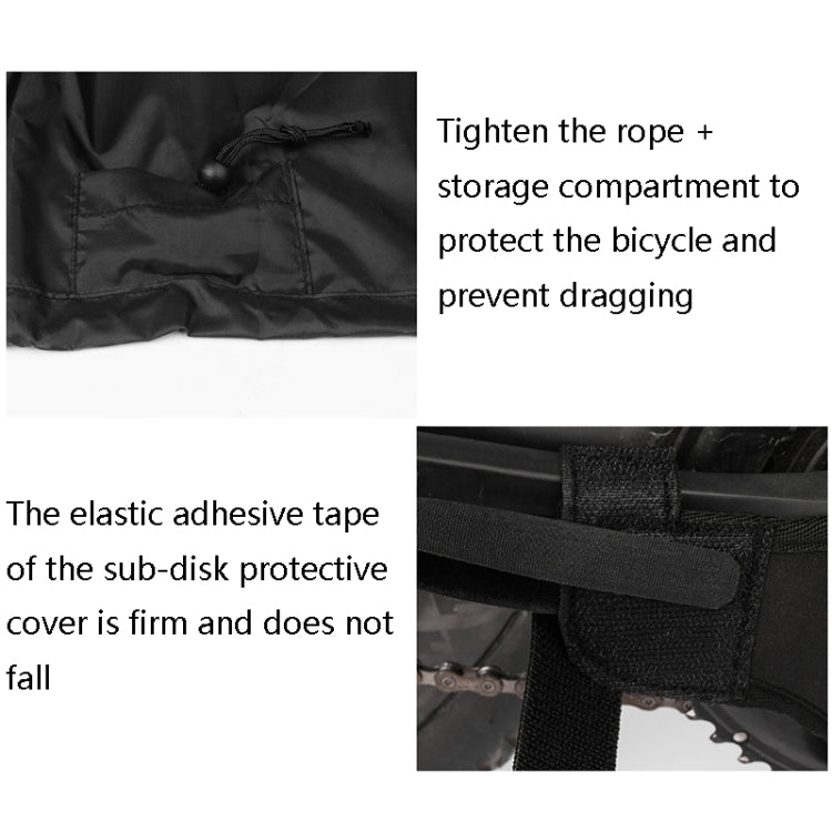 Rhinowalk RM262 26-27.5 Inch Mountain Bike Convenient Storage Bag, RM262