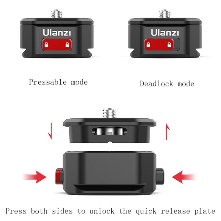 Ulanzi Claw SLR Mirrorless Sports Camera Quick Release System