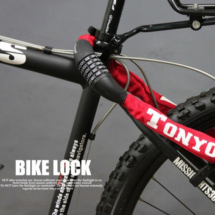TONYON BG-TY-732 Bicycle Wire Lock Universal Password Chain Lock Motorcycle Electric Car Anti-Theft Lock, TONYON BG-TY-732 Anti-Theft Lock(Red), TONYON BG-TY-732 Anti-Theft Lock(Black)