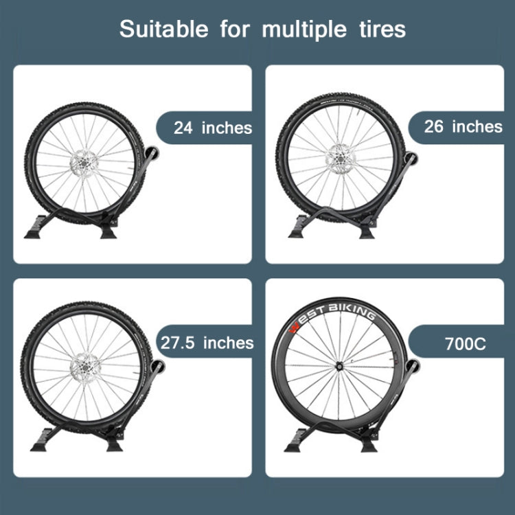 WEST BIKING Portable Bicycle Parking Display Stand, WEST BIKING Bicycle Display Stand