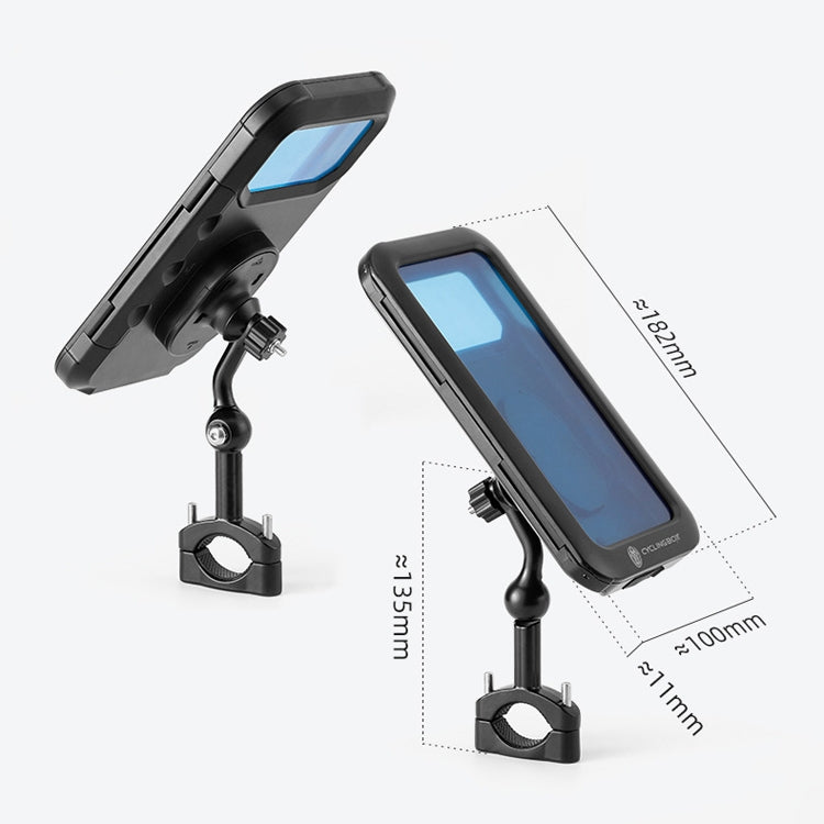 CYCLINGBOX BG-2937 Bicycle Mobile Phone Bracket Waterproof Bag Simulation Navigation Mobile Phone Frame, CYCLINGBOX BG-2937