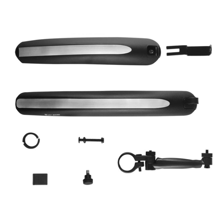 WEST BIKING YP0714018 Bicycle Folding Reflective Mudguard, WEST BIKING YP0714018