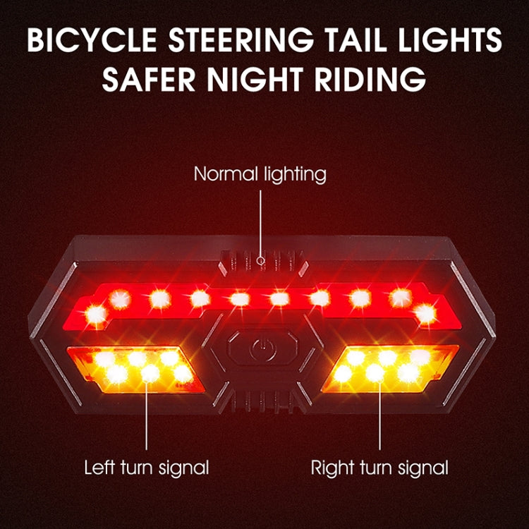 WEST BIKING Bicycle Remote Control Tail Light With Horn Tone, YP0701314