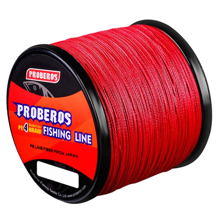 PROBEROS 4 Edited 300M Fish Line, 0.4 / 6LB, 0.6 / 8LB, 0.8 / 10LB, 1.0 / 15LB, 1.5 / 20LB, 2.0 / 25LB, 2.5 / 30LB, 3.0 / 35LB, 4.0 / 40LB, 5.0 / 50LB, 6.0 / 60LB, 7.0 / 70lb, 8.0 / 80lb, 10.0 / 100LB